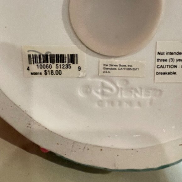 Disney Princess Ceramic Castle Coin Bank Featuring Belle Cinderella & Aurora Mul - Picture 8 of 11